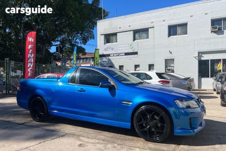 Blue 2008 Holden Commodore Utility Sv6 60Th Anniversary