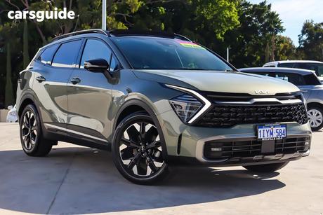 Green 2025 Kia Sportage Wagon Gt-Line (Awd)