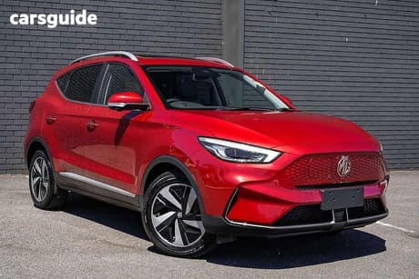 Red 2025 MG ZS EV Wagon Long Range