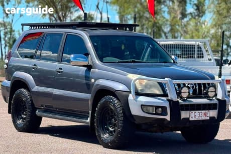 Grey 2007 Toyota Landcruiser Prado Wagon Gxl (4X4)