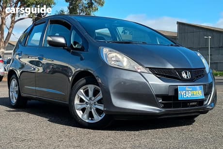 Grey 2014 Honda Jazz Hatchback Vibe