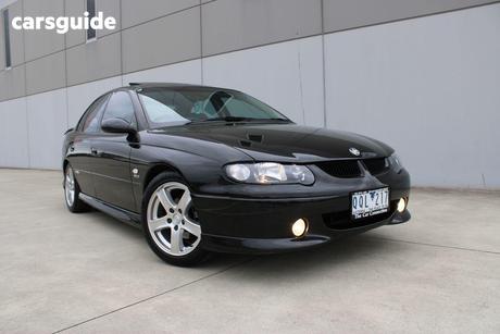 Black 2001 Holden Commodore Sedan Ss