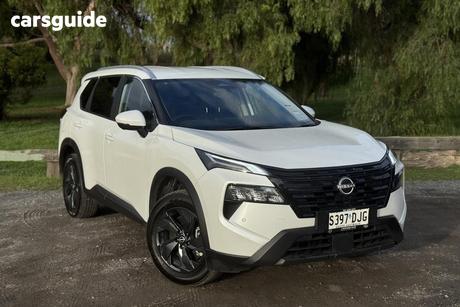 White 2025 Nissan X-Trail Wagon St-L (4Wd) E-Power (Hybrid)