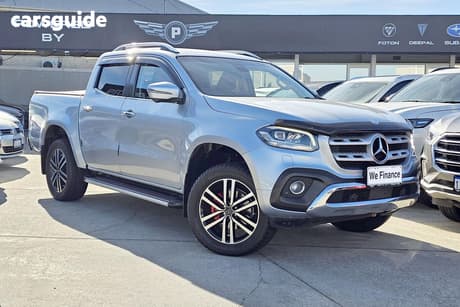 Silver 2020 Mercedes-Benz X250 Dual Cab Pick-up D Power (4Matic)