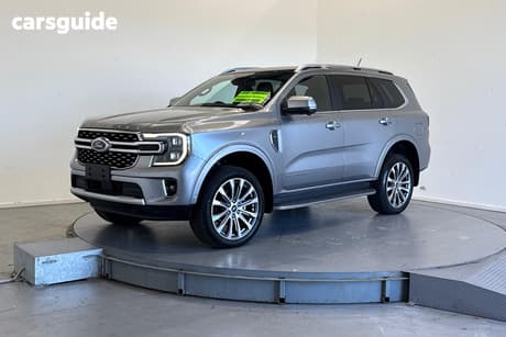 Silver 2024 Ford Everest Wagon Platinum (4Wd)