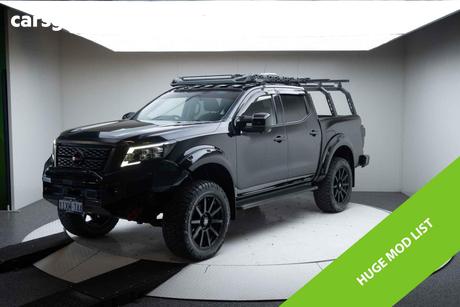 Black 2022 Nissan Navara Dual Cab Pick-up St-X (4X4) Leather/Sunroof