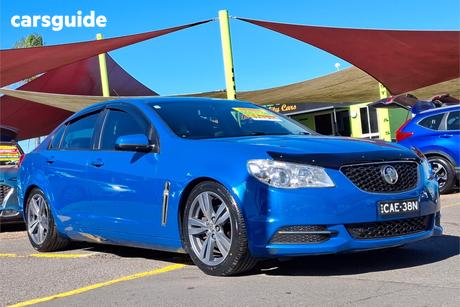 Blue 2014 Holden Commodore Sedan Evoke