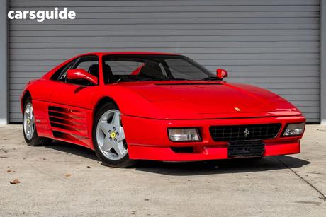 Red 1994 Ferrari 348 GTB Coupe