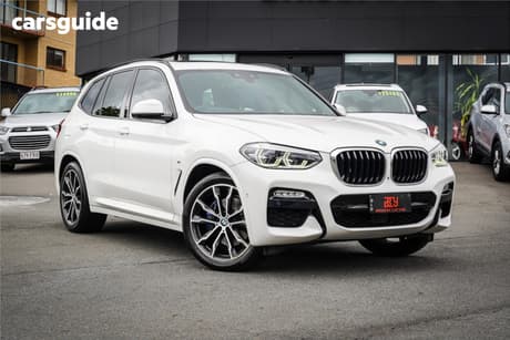 White 2019 BMW X3 Wagon Xdrive30I
