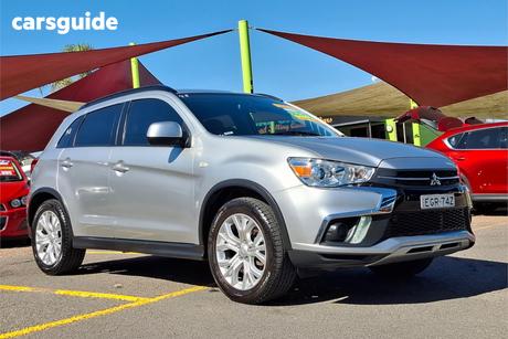 Silver 2018 Mitsubishi ASX Wagon Es (2Wd)