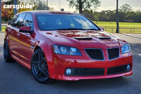 Red 2009 Holden Commodore Sportswagon Ss-V