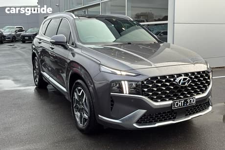 Grey 2023 Hyundai Santa FE Wagon Highlander Hev (6 Seat)