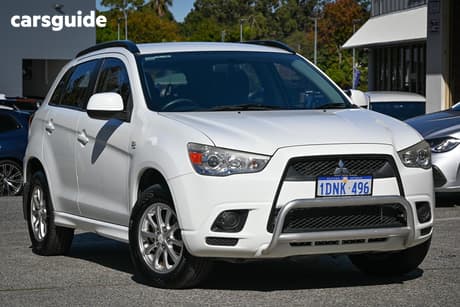 White 2010 Mitsubishi ASX Wagon (2Wd)