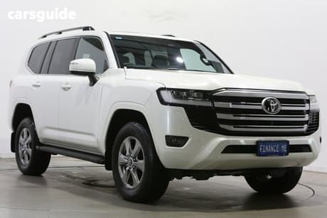 White 2025 Toyota Landcruiser Wagon Lc300 Vx (4X4)