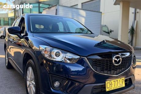 Blue 2012 Mazda CX-5 Wagon Maxx Sport (4X4)