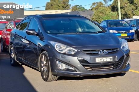 Grey 2014 Hyundai I40 Sedan Premium