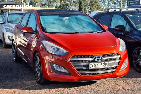 Orange 2016 Hyundai I30 Hatchback Sr Premium