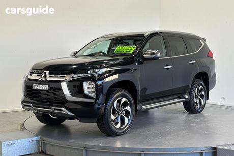 Black 2024 Mitsubishi Pajero Sport Wagon Gls (4Wd) 7 Seat