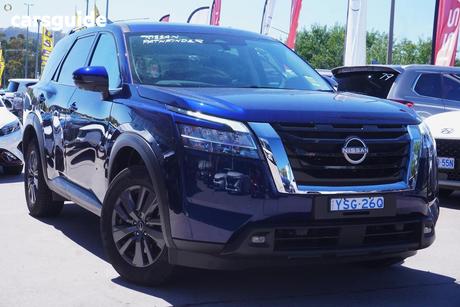 Blue 2024 Nissan Pathfinder Wagon St-L (2Wd)