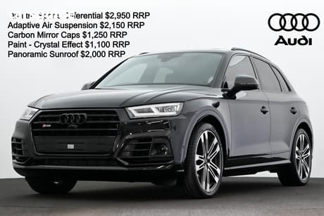 Black 2020 Audi SQ5 Wagon 3.0 Tdi Quattro Mhev Spec Edtn