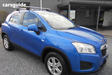 Blue 2015 Holden Trax Wagon Ls