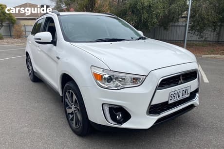 White 2014 Mitsubishi ASX Wagon Ls (4Wd)
