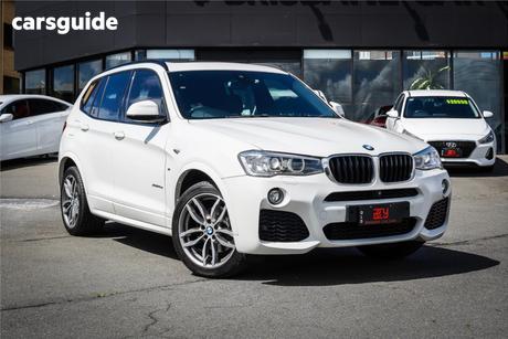 White 2017 BMW X3 Wagon Xdrive 20D
