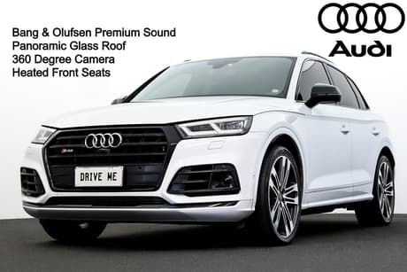 White 2020 Audi SQ5 Wagon 3.0 Tdi Quattro Mhev Spec Edtn