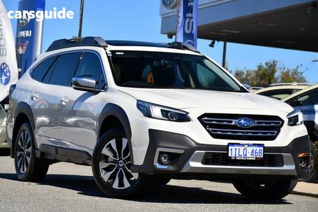 White 2025 Subaru Outback Wagon Awd Touring Xt