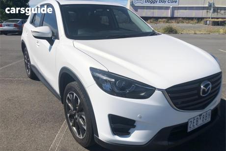 White 2015 Mazda CX-5 Wagon Grand Tourer (4X4)