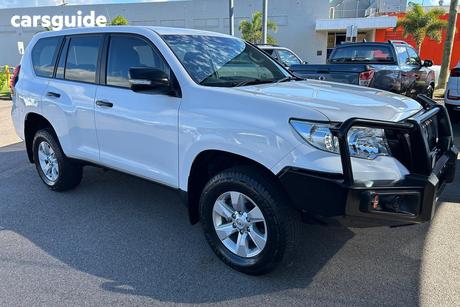 White 2019 Toyota Landcruiser Prado Wagon Gx (4X4)