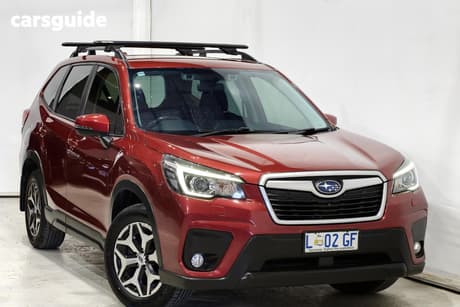 Red 2019 Subaru Forester Wagon 2.5I (Awd)