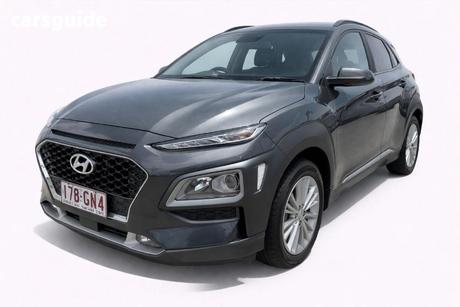 Grey 2020 Hyundai Kona Wagon Elite (Fwd)