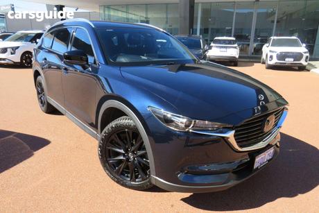 Blue 2021 Mazda CX-8 Wagon Touring Sp (Fwd)