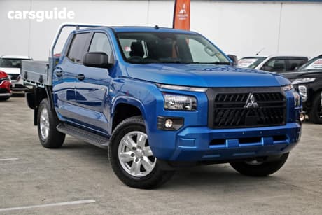 Blue 2025 Mitsubishi Triton Double Cab Pick Up Glx+ (4X4)