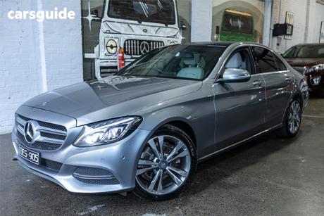 Silver 2014 Mercedes-Benz C200 Sedan