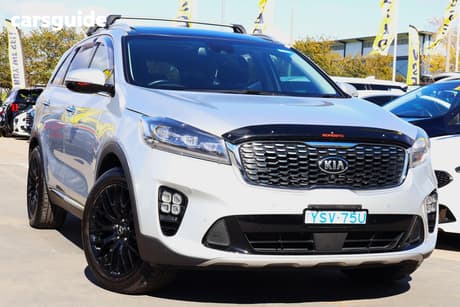 Grey 2019 Kia Sorento Wagon Gt-Line (4X2) Gsl