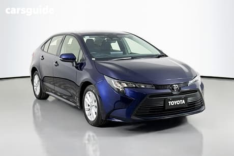 Blue 2024 Toyota Corolla Sedan Ascent Sport