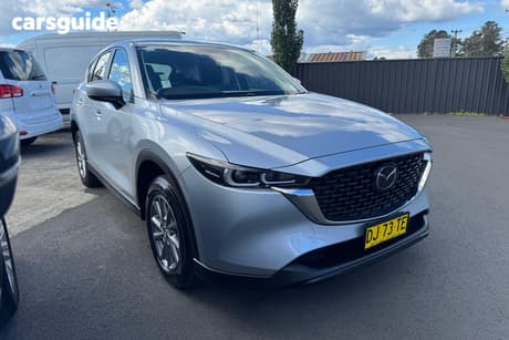 Silver 2023 Mazda CX-5 Wagon G20 Maxx (Fwd)