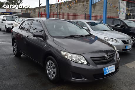 Grey 2007 Toyota Corolla Sedan Ascent