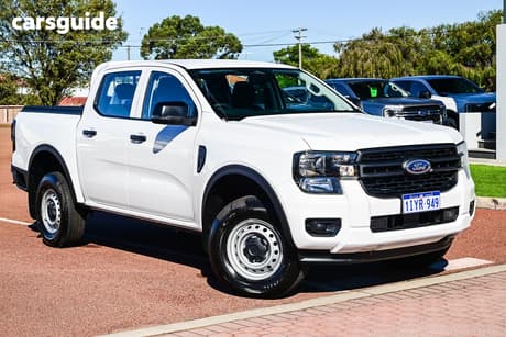 White 2025 Ford Ranger Double Cab Pick Up Xl 2.0 (4X4)
