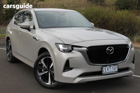 Silver 2023 Mazda CX-60 Wagon P50E Azami Phev