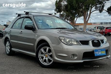 Grey 2005 Subaru Impreza Hatchback Rv (Awd)