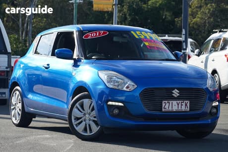 Blue 2017 Suzuki Swift Hatchback Gl Navigator
