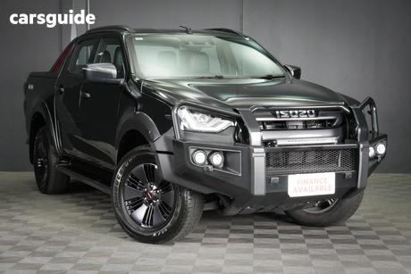 Black 2022 Isuzu D-MAX Crew Cab Utility X-Terrain (4X4)