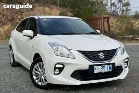 White 2022 Suzuki Baleno Hatchback Gl