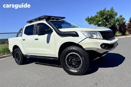 White 2016 Nissan Navara Dual Cab Utility St-X (4X4)