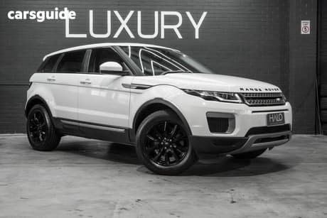 White 2017 Land Rover Range Rover Evoque Wagon Td4 180 Se