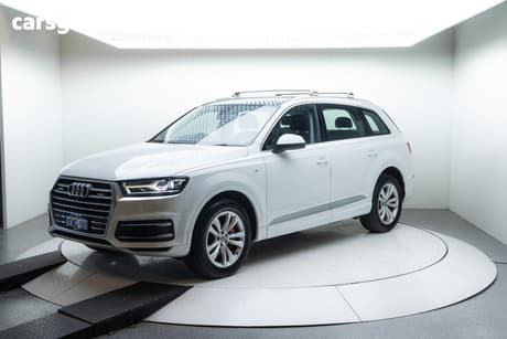 White 2015 Audi Q7 Wagon 3.0 Tdi Quattro
