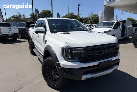 White 2022 Ford Ranger Double Cab Pick Up Raptor 3.0 (4X4)